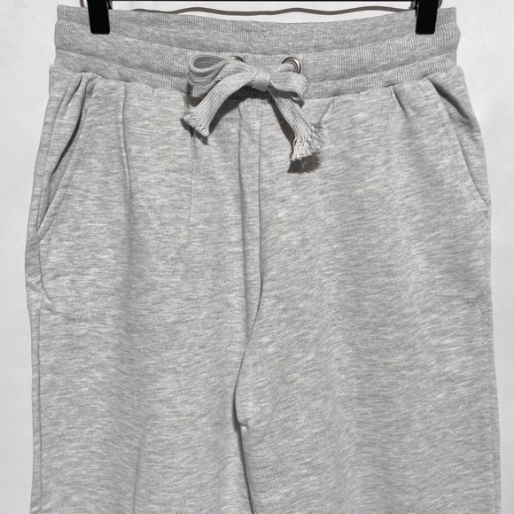 New Collusion Skinny Joggers Sweatpants Heather Grey Size 6 Short Length - Picture 6 of 16